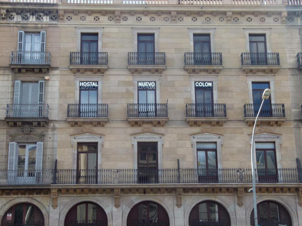 Hostal Nuevo Colon Barcelona Exterior foto